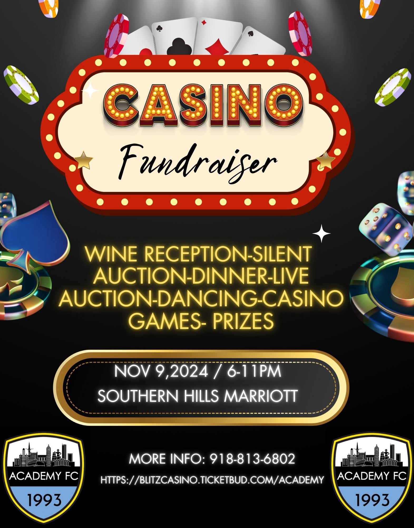 Casino Fundraiser Event 2024